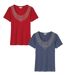 Le Lot de 2 Tee-Shirts Fantaisie-1