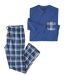 Le Pyjama Coton Style Ecossais-1