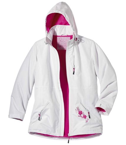Women's Microtech Fleece-Lined Hooded Parka - Water-Repellent