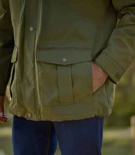 Parka mit vielen Taschen und Fleecefutter 