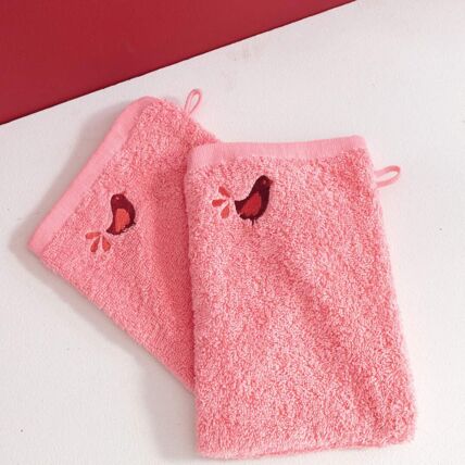 2 Gants de toilette