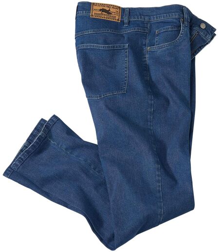 Men's Blue Regular Fit Jeans 