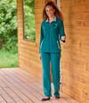 Bestickter Hausanzug aus Fleece mit Stickereien Atlas For Men