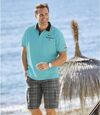 Bermudy-bojówki w kratę Sea Side Atlas For Men