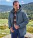 Lange wattierte Jacke Outdoor