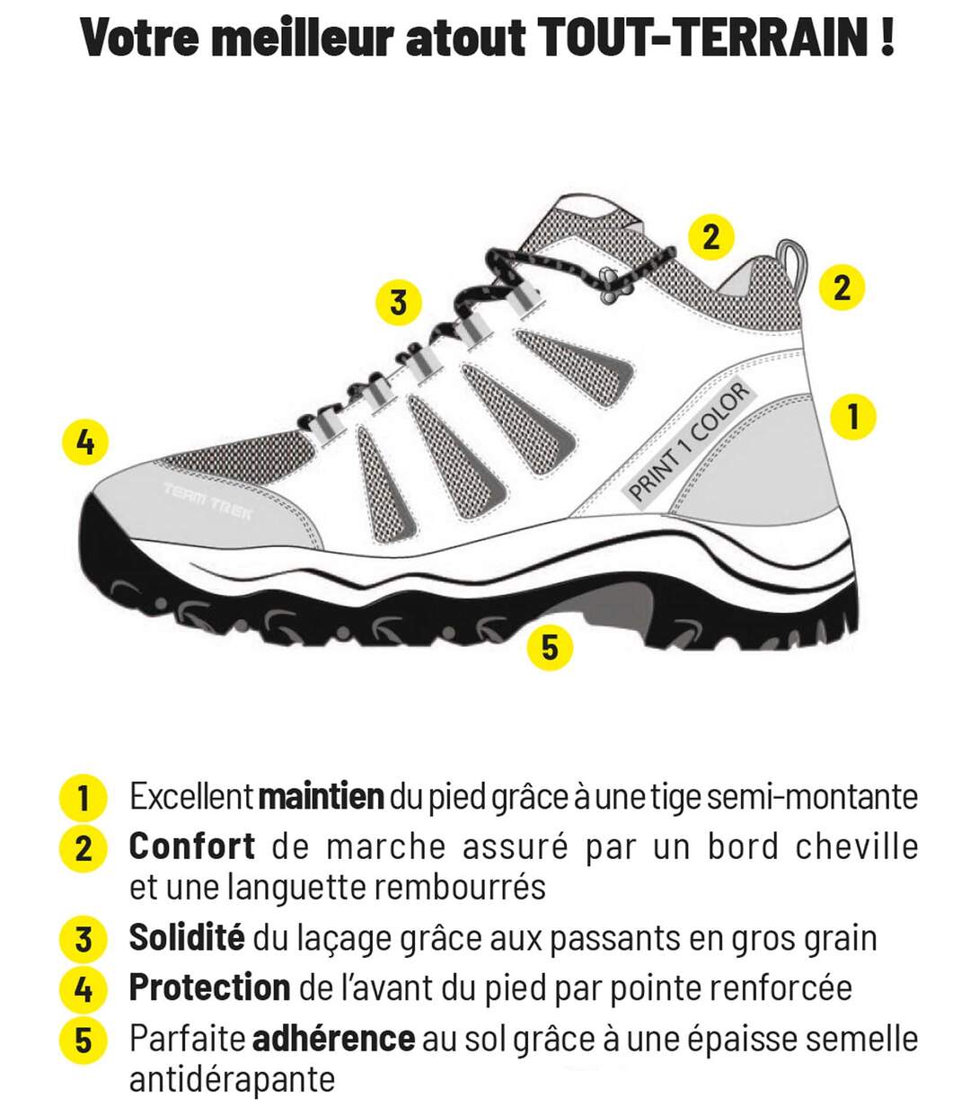 Chaussures de Rando TEAM TREK® by Atlas For Men