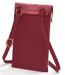 Women's Burgundy Phone & Card Pouch by Daniel Hechter