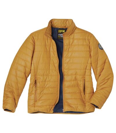 Men's Yellow Lightweight Padded Jacket 