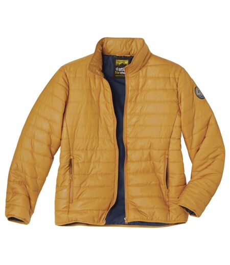 Men's Yellow Lightweight Puffer Jacket  