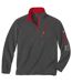 Men's Sporty Fleece Sweater - Anthracite 