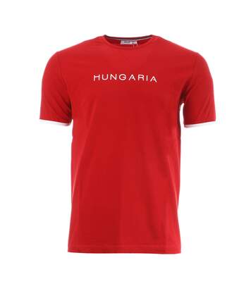 T-shirt Rouge Homme Hungaria Masaya
