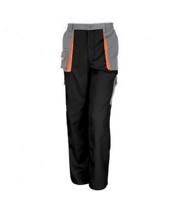 Result Work-Guard Mens Lite Trousers (Black/Grey) - UTPC3333