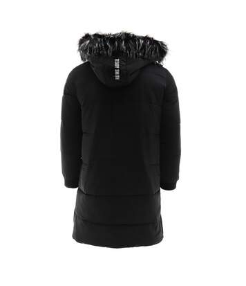Doudoune longue noire femme Teddy Smith Lina | Atlas For Men Doudoune longue noire femme Teddy Smith Lina – achat pas