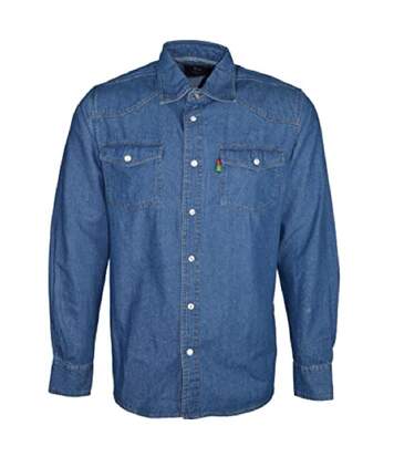 Duke - Chemise WESTERN - HommeS (Bleu) - UTDC101