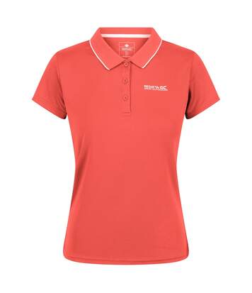 Regatta Womens/Ladies Maverick V Polo Shirt (Neon Peach) - UTRG4979