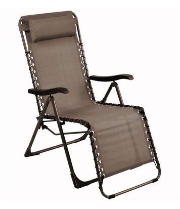 Fauteuil de jardin relax Néo Gris