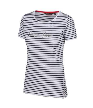 Regatta - T-shirt manches courtes OLWYN - Femme (Bleu marine) - UTRG4976
