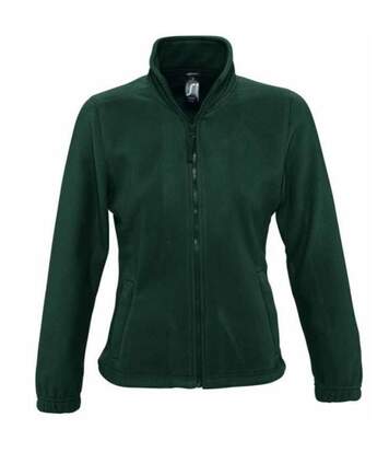 SOLS Womens/Ladies North Full Zip Fleece Jacket (Forest Green) - UTPC344