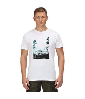 Regatta Mens Cline VI Holiday T-Shirt (White) - UTRG7136