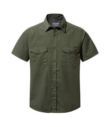 Craghoppers Mens Kiwi Short-Sleeved Shirt (Cedar Green) - UTCG1606