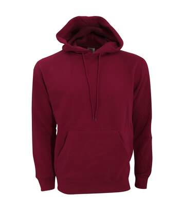 maroon hooded sweatshirt