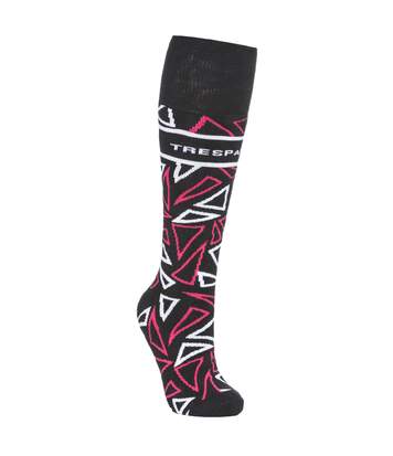 Trespass Womens/Ladies Shard Technical Ski Socks (Black) - UTTP4044