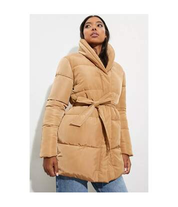Dorothy Perkins - Doudoune matelassée - Femme (Brun-beige) - UTDP107