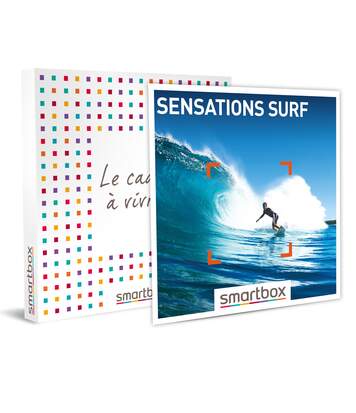 SMARTBOX - Sensations surf - Coffret Cadeau Sport & Aventure