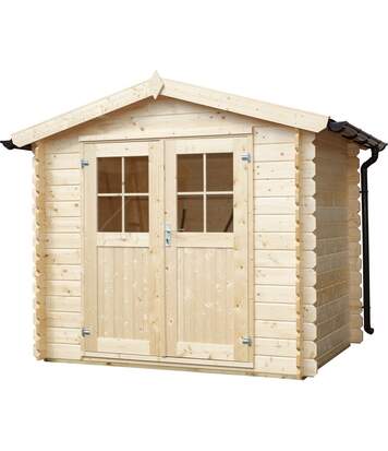 Abri de jardin en bois double pente Falun 2.5 x 2 m