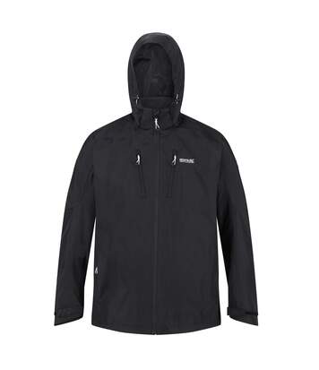 Regatta Mens Calderdale IV Waterproof Softshell Hooded Walking Jacket (Black) - UTRG5965