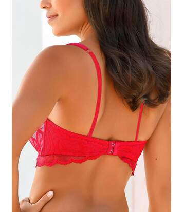 Soutien Gorge Bandeau Preforme Sofia Rouge Lascana Atlas For Men