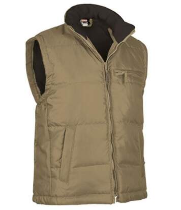 Doudoune bodywarmer - Mixte - REF MONTANA - beige camel