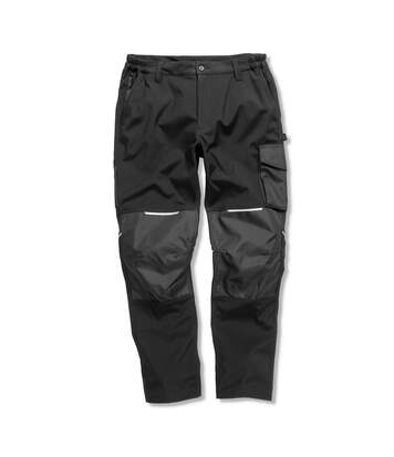 Result Mens Work-guard Slim Softshell Work Trouser (Black) - UTRW7469