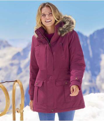 Parka à Capuche Fausse Fourrure Atlas for Women(R)