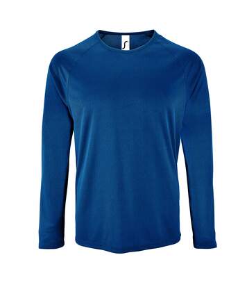 SOLS - T-shirt à manches longues PERFORMANCE - Homme (Bleu roi) - UTPC2903
