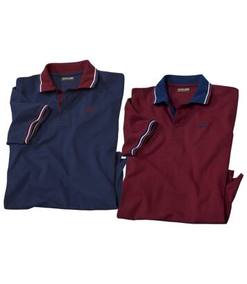 

Комплект Поло из Ткани Пике— 2 шт., Бордо, Комплект Поло из Ткани Пике— 2 шт.