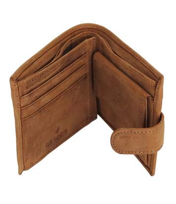 Portefeuille en Cuir vintage Homme avec Protection RFID Porte-Monnaie