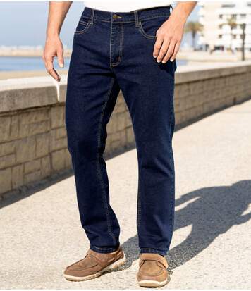 Eng anliegende Regular-Jeans Komfort