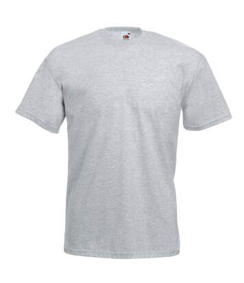 Fruit Of The Loom - T-shirt manches courtes - Homme (Gris chiné) - UTBC330