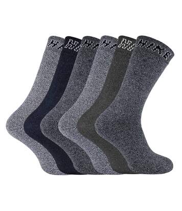 6 Pk Mens Summer Breathable Cotton Hiking Socks