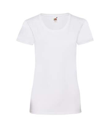 Fruit Of The Loom - T-shirt manches courtes - Femme (Blanc) - UTBC1354
