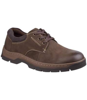 Cotswold Men Thickwood Lace Up Nubuck Leather Casual Shoe (Brown) - UTFS6072