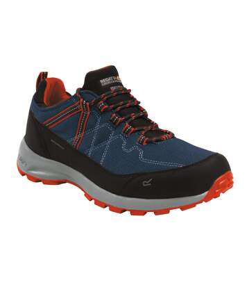 Regatta - Chaussures de marche SAMARIS LITE - Homme (Bleu nuit / Orange) - UTRG5961