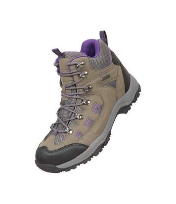 Mountain Warehouse - Bottines de marche ADVENTURER - Femme (Gris clair) - UTMW164