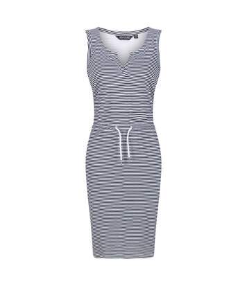 Regatta Womens/Ladies Fahari Stripe Shift Casual Dress (Navy/White) - UTRG7534