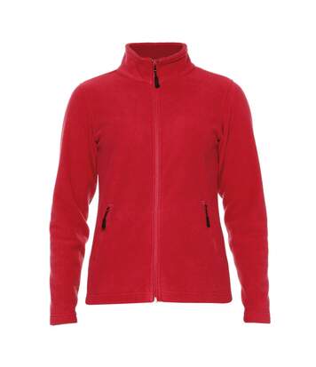 Gildan Womens/Ladies Hammer Microfleece Jacket (Red) - UTRW7526