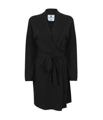 Towel City - Peignoir de bain 100% coton - Femme (Noir) - UTRW1587