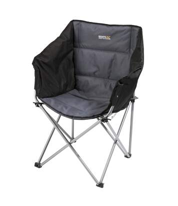 Regatta - Chaise de camping NAVAS (Noir / gris) (Taille unique) - UTRG1805