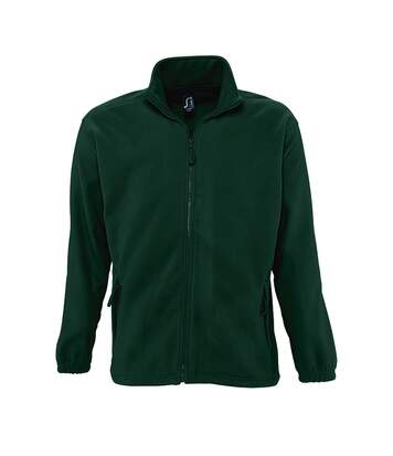 SOLS Mens North Full Zip Outdoor Fleece Jacket (Forest Green) - UTPC343