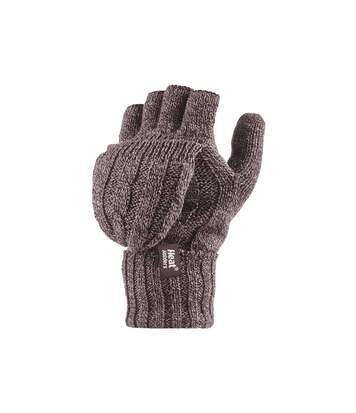 Womens Thermal Converter Cable Knit Gloves
